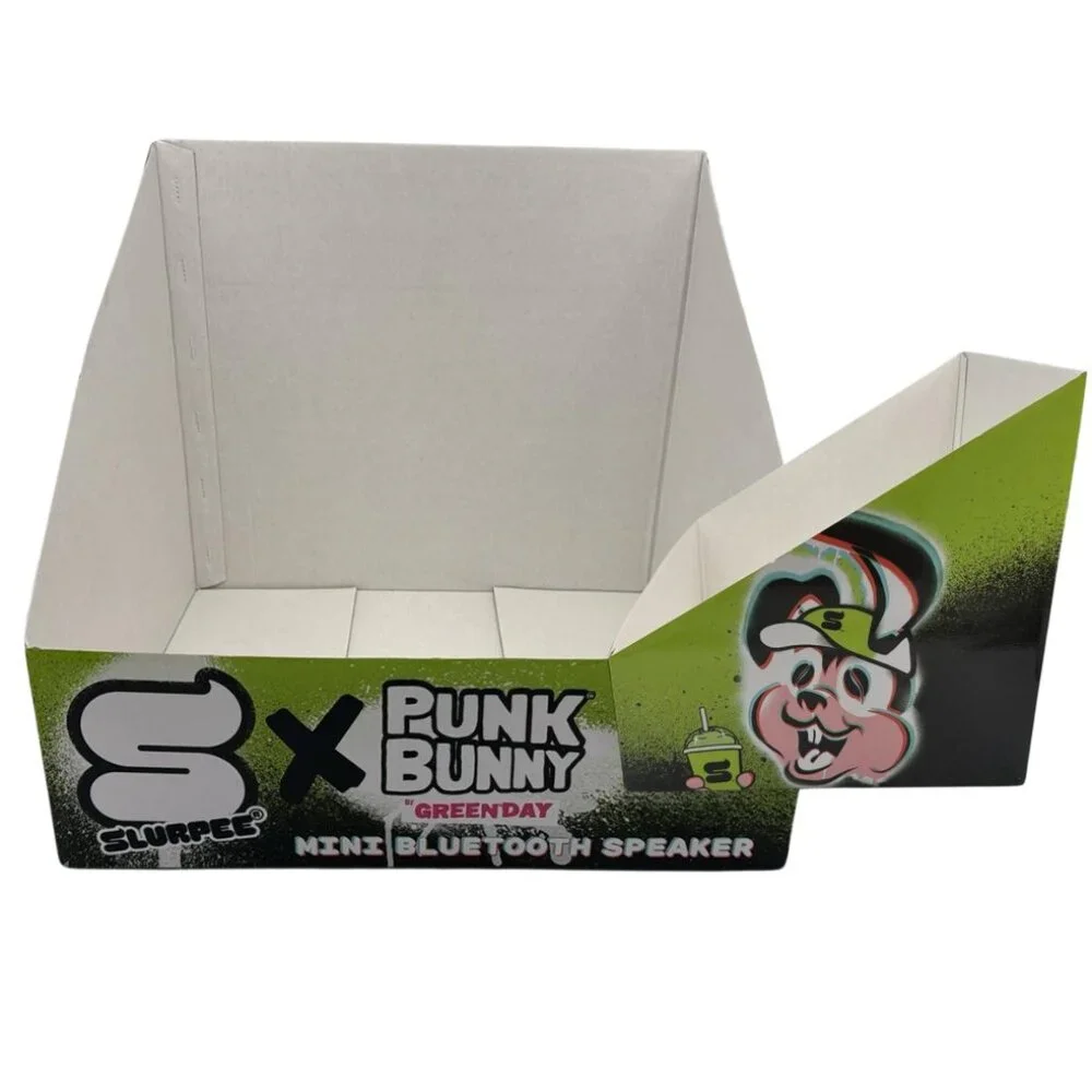 Green Day Punk Bunny 7-Eleven Slurpee Kerplunk Store Display Box RARE Promo